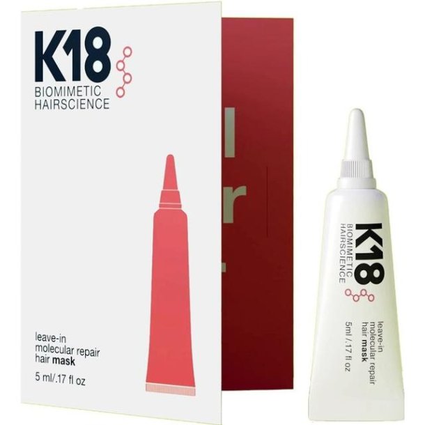 K18 Leave-in Molecular Repair Hair Mask 5 ml