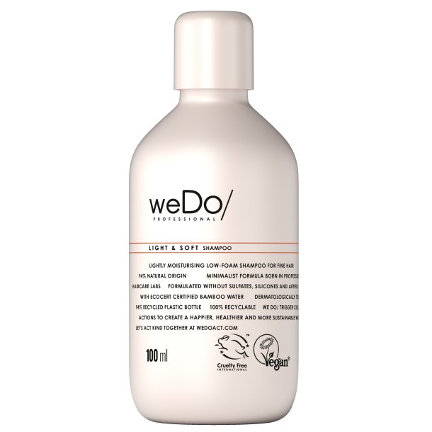 Wedo Light &amp; Soft shampoo 100 ml